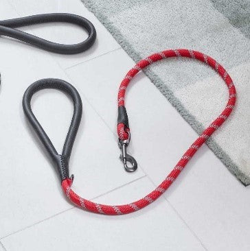 Primo Reflective Dog Lead-  Ruby 120X2Cm