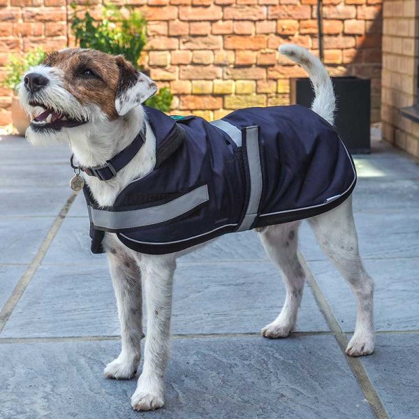 WalkAbout Waterproof Comfort Coat - Navy 50 cm