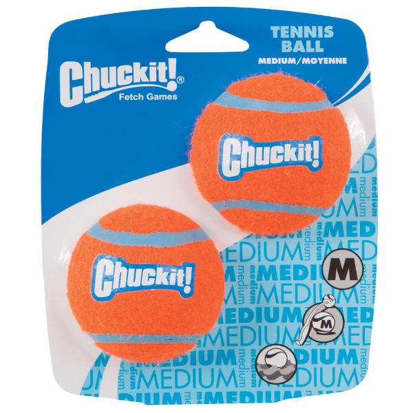 Chuck IT! Tennis Ball 2 pack Medium