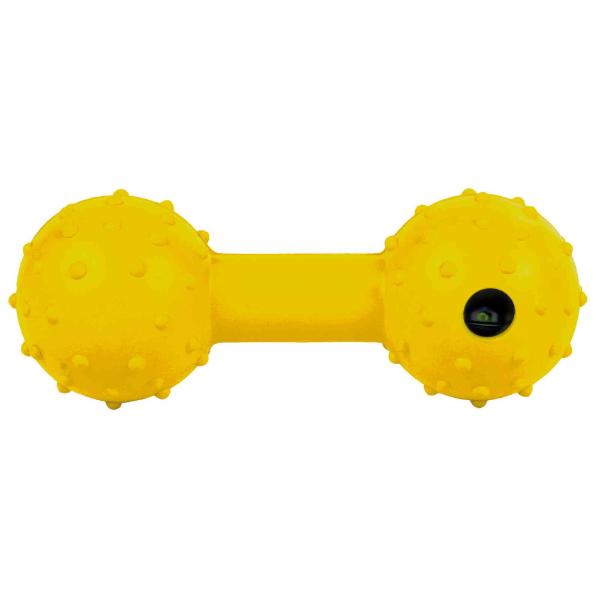 12Cm Rubber Toy Dumbbell