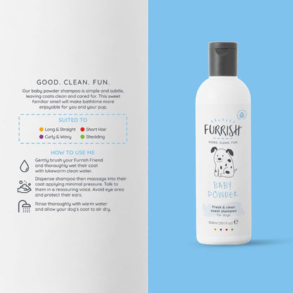 Furrish Baby Powder Shampoo 300ml