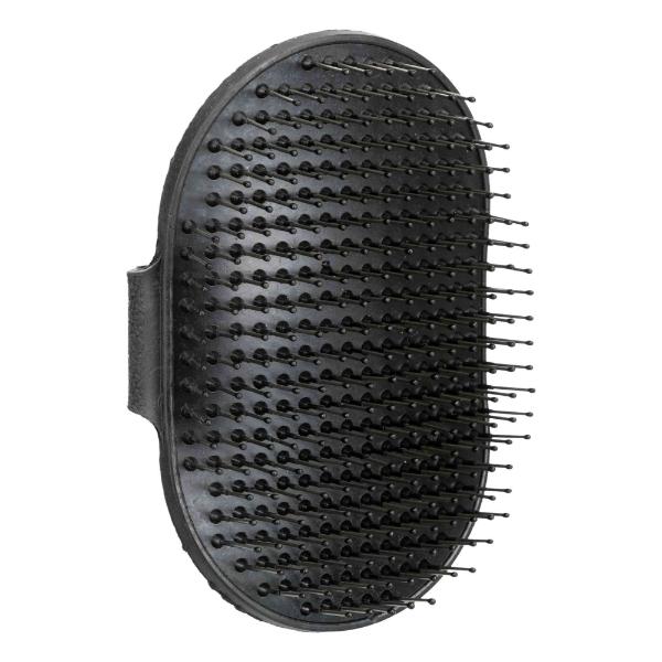 Rubber Grooming Brush With Strap