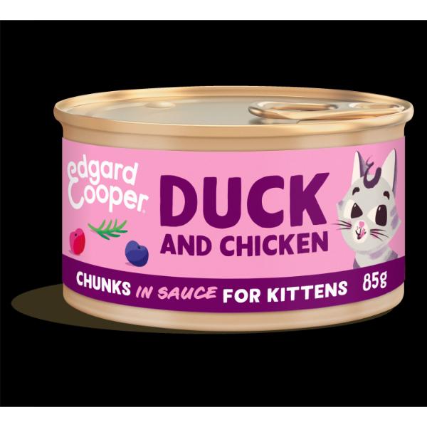 Kitten Chunks Duck/Chick 85g