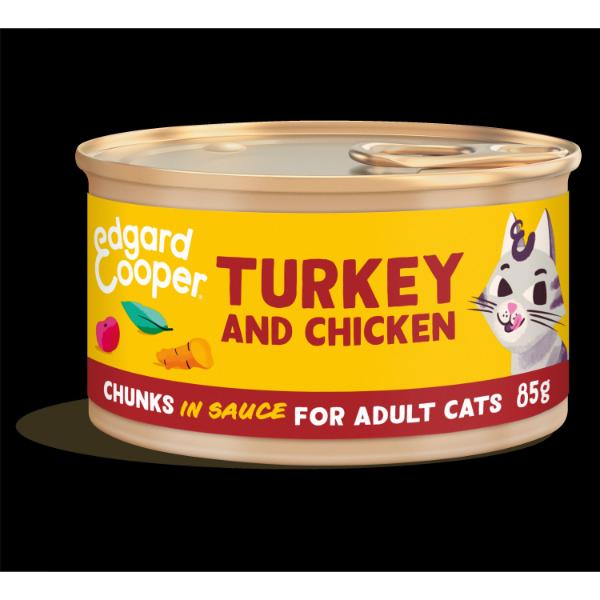 Cat Adu Chunks Turk/Ckn 85g