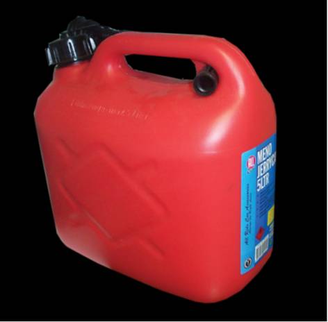 Petrol Can 5Lt Red