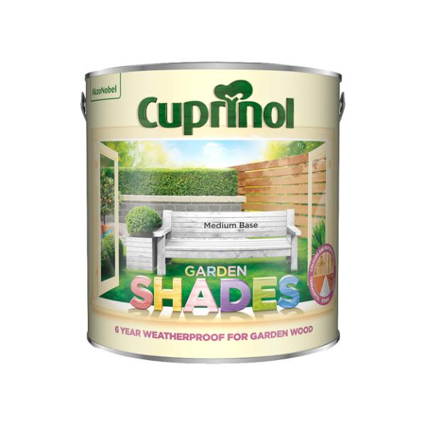 Cuprinol Garden Shades Medium Base 2.5L 