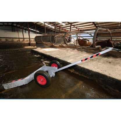 Galvanised Wheelie Scraper WSC1