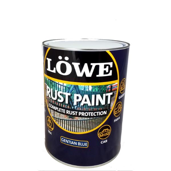 Lowe Rust Paint Blue 5L