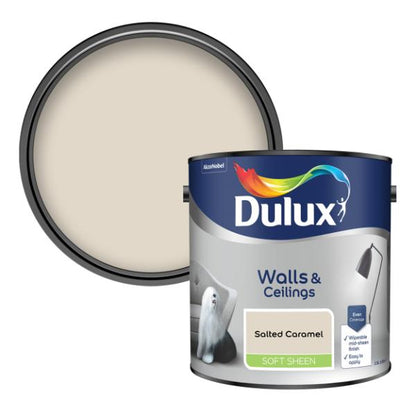 Dulux Walls &amp; Ceilings Soft Sheen Salted Caramel 2.5L