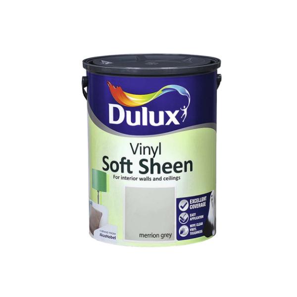 Dulux Walls &amp; Ceilings Soft Sheen Merrion Grey 5L