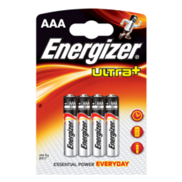 Energizer Batteries Ultra Plus AAA 4Pk