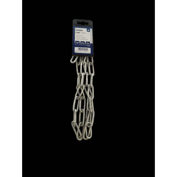 Chain Long Link 4 x 32mm Galvanised 1M Length