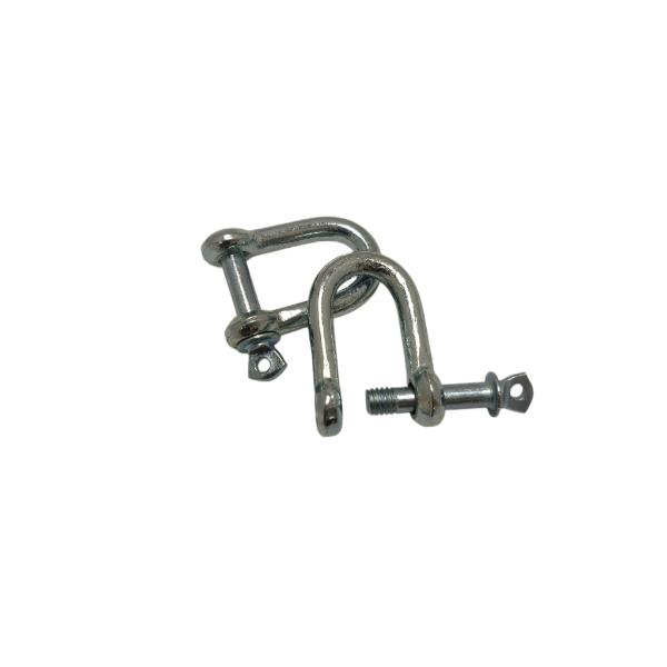 Dee Shackles Bright Zinc Plated 6mm 