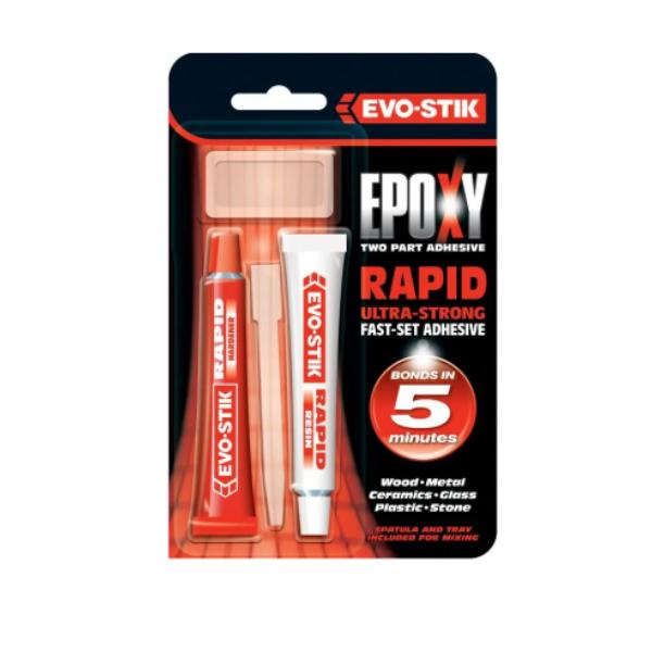 Evo-Stik Rapid Set Tube 2 X 15Ml