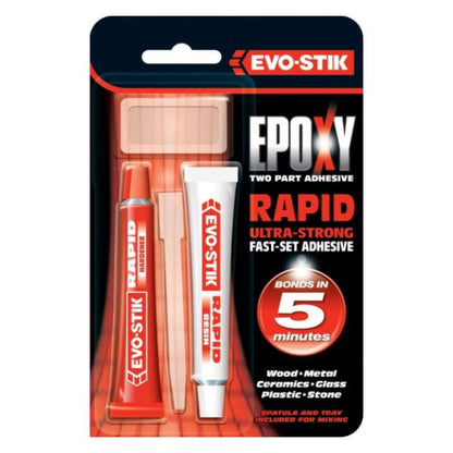 Evo-Stik Rapid Set Tube 2 X 15Ml