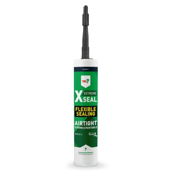 Tec7 X-Seal Airtight Flexible Sealant 310ml Anthracite Grey