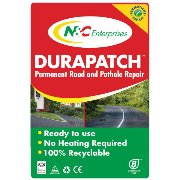 Durapatch Permanent Pothole Repair 25KG Bag