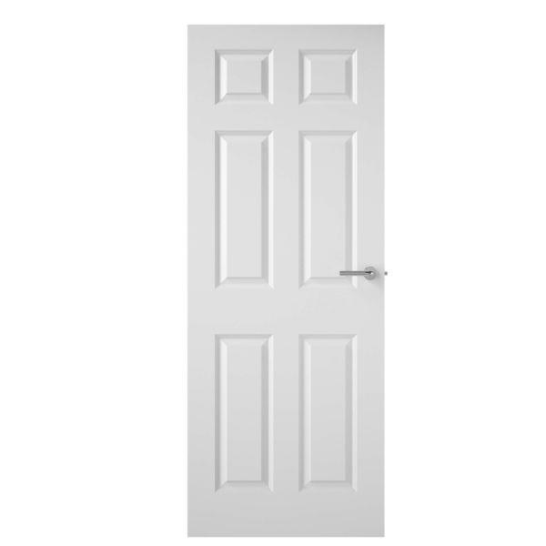 Carrick Moulded 6Panel Smooth Door 78x26