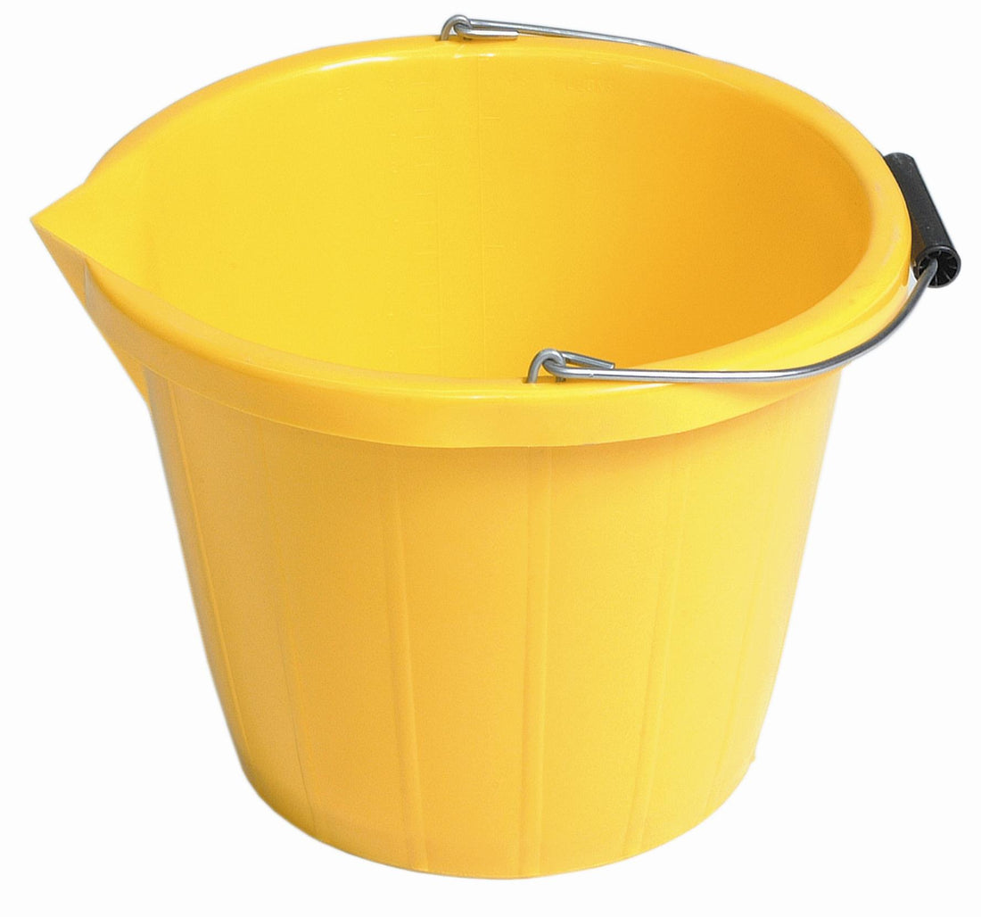 JFC Durable Scooper Bucket Yellow
