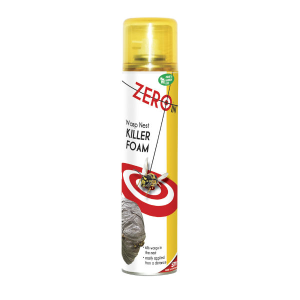 Zero In Wasp Nest Killer Foam Aerosol 300ml