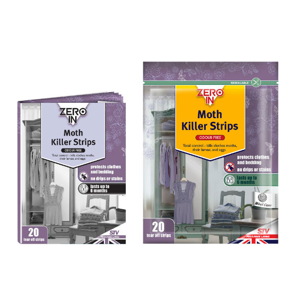 Zeroin Moth Killer Strips
