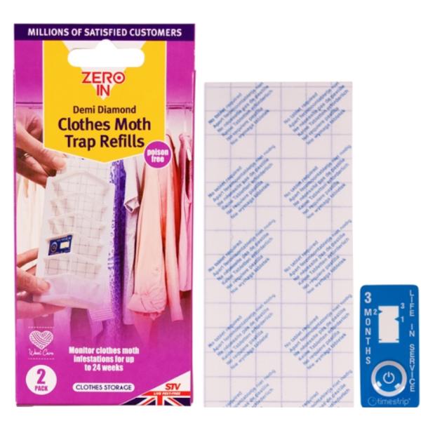 Zero In Demi-Diamond Moth Refills 2 Pack