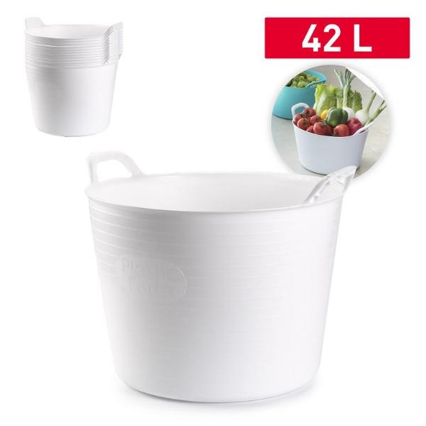 Food Tub White 42L