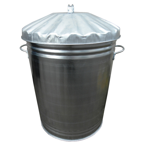 Galvanised Dustbin