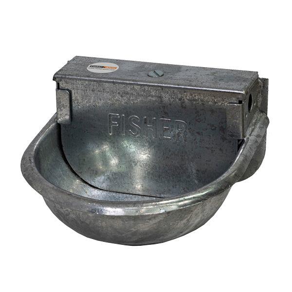 Drinking Bowl Single galvanised Fisher Alvin (A102)