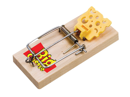 Big Cheese Cheese Pedal Mouse Trap 2 Pack