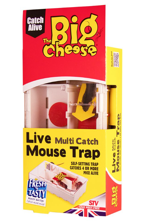 Big Cheese Live Multi-Catch Mouse Trap