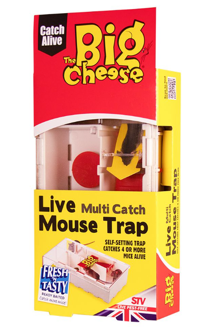 Big Cheese Live Multi-Catch Mouse Trap