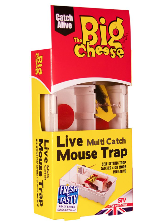 Big Cheese Live Multi-Catch Mouse Trap
