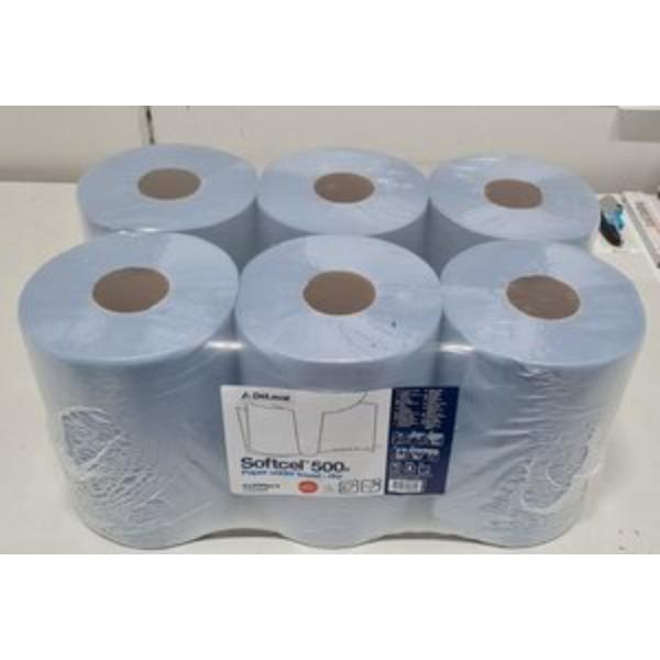 De-Laval Softcel 6 Pack Paper Towel