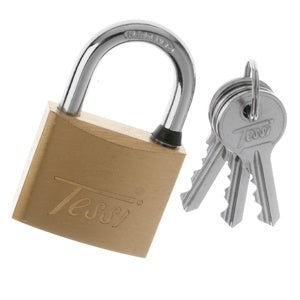 Tessi Solid Brass Padlock