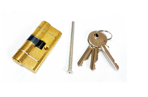 Tessi "Snap Safe"Euro Profile Cylinder.30/30 Brass