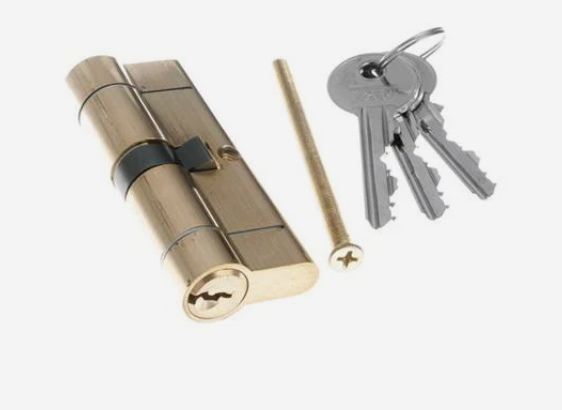 Tessi"Snap Safe"Euro Profile Cylinder.40/40 Brass