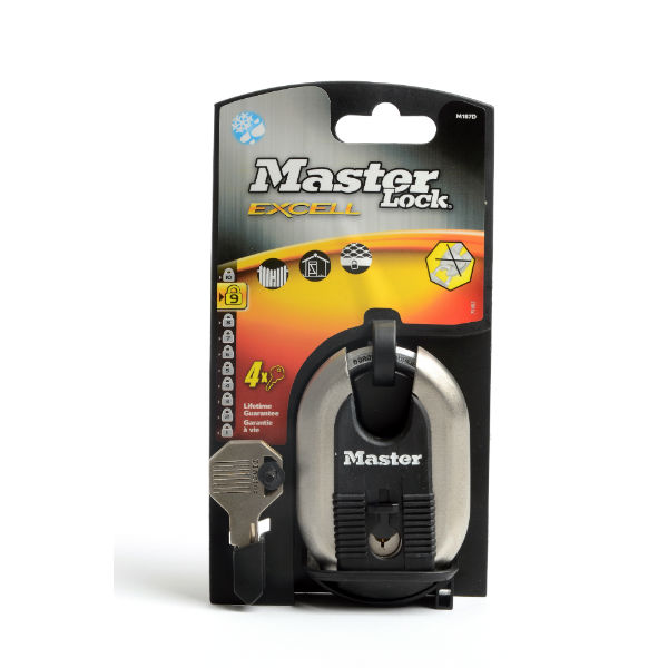 Masterlock Excell Titanium Reinforced Lock