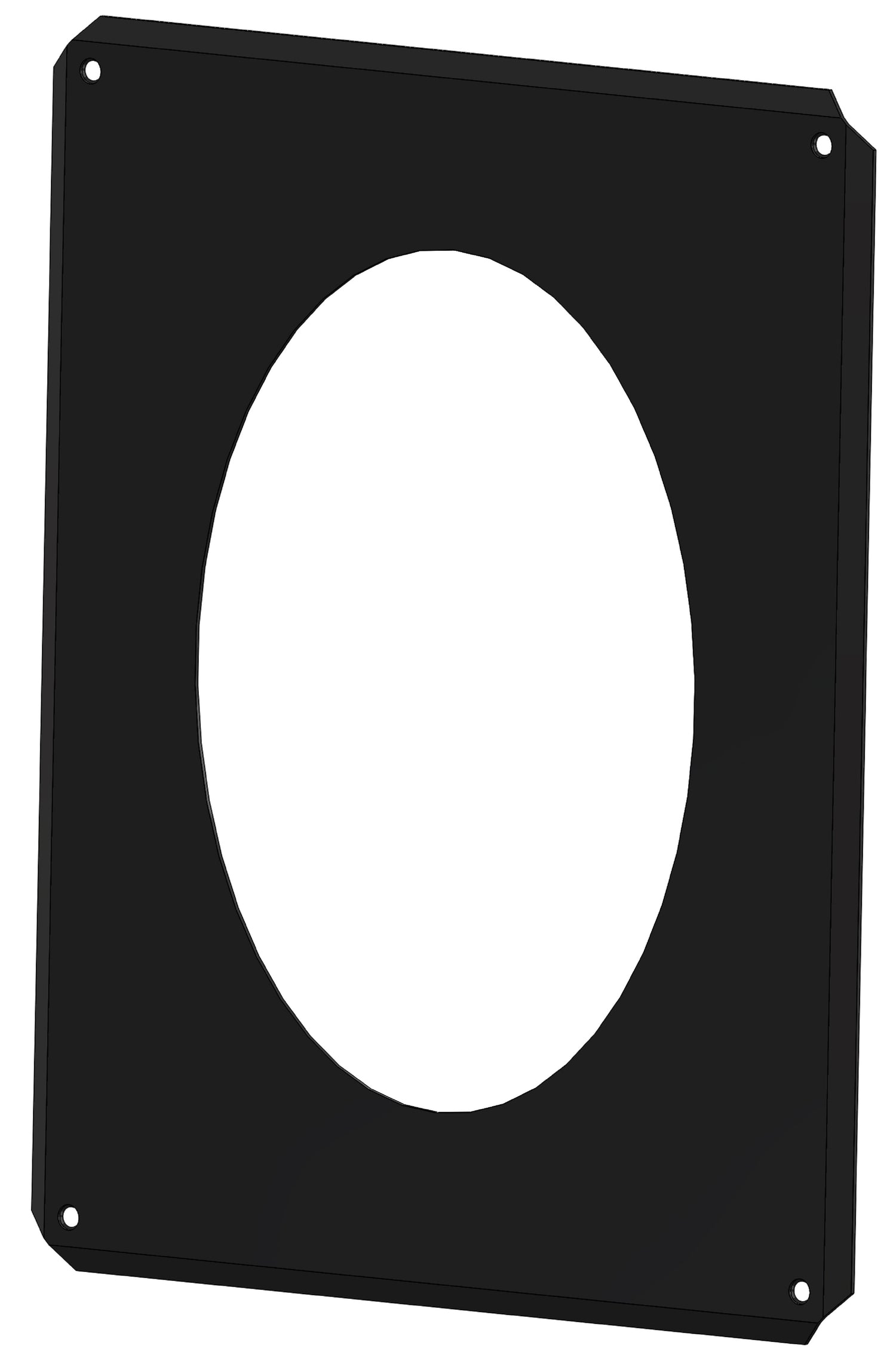 Mi Flues System 7 Spilt Finishing Rosette 150MM