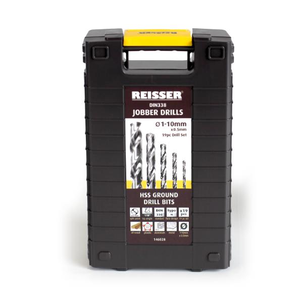 Reisser Hss Ground Drill Set  (19Pc) 1.0-10.0Mm