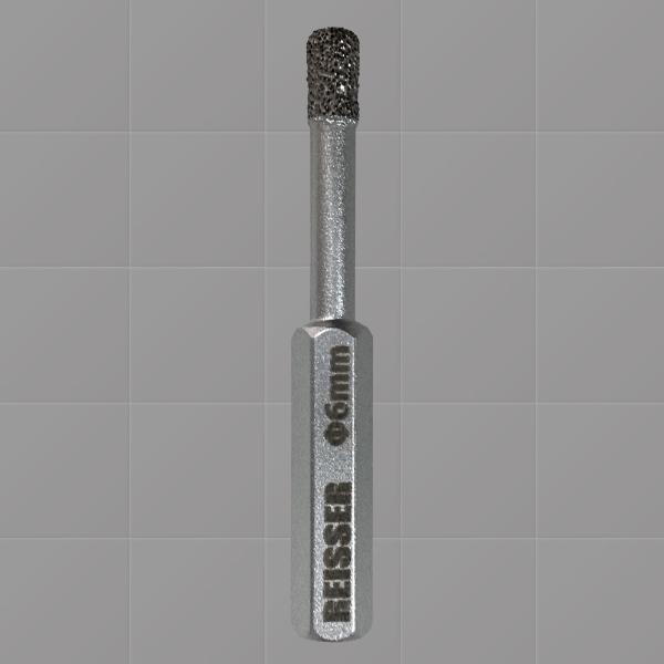 Reisser Diamond Tile Drill 6.0Mm