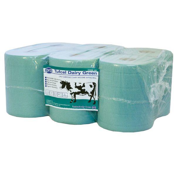 Green DAIRY 2PLY (6PACK)