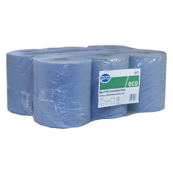 Blue Dairy 2PLY Paper 6PK