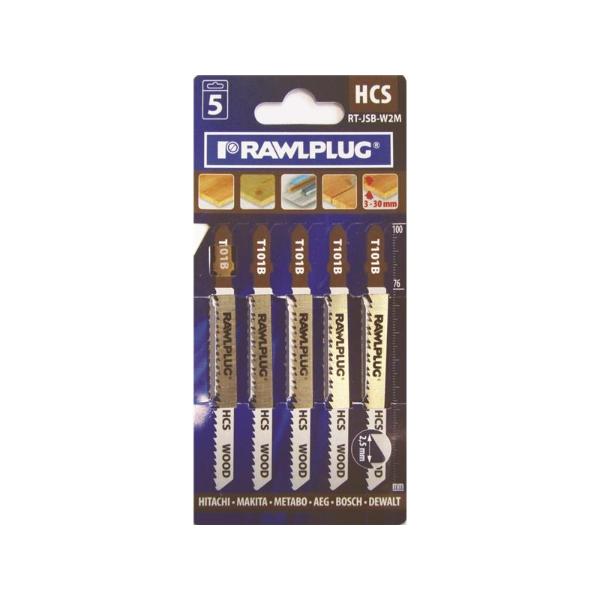 Rawlplug Jigsaw Cutting Blades Wood Rough Cut
