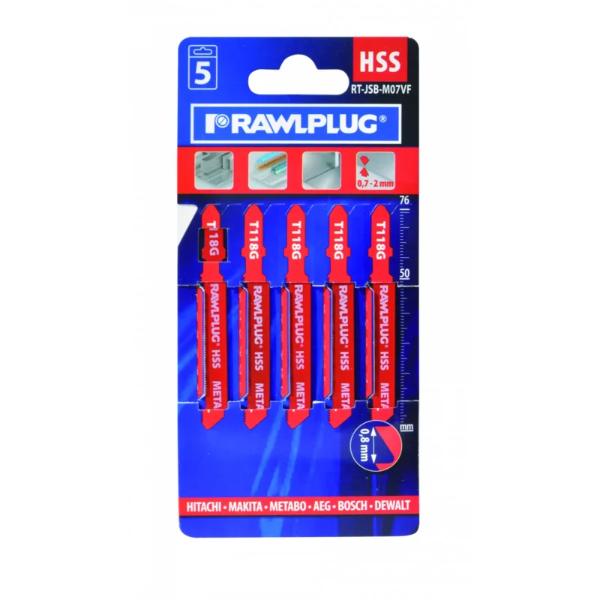 Rawlplug Jigsaw Cutting Blades Metal Fine