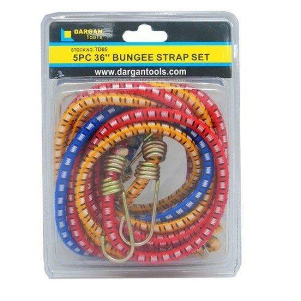 Dargan 5 Pce 36" Bungee Strap Set
