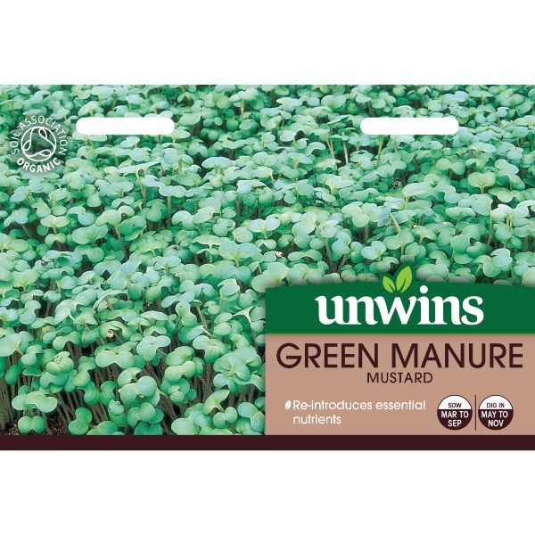 Unwins Seed Packet Green Manure Mustard