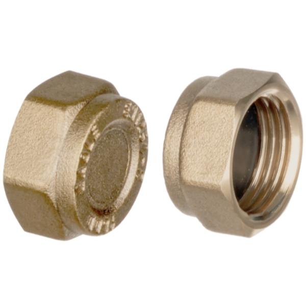 Easi Plumb1" Brass Compression Blank Cap 372