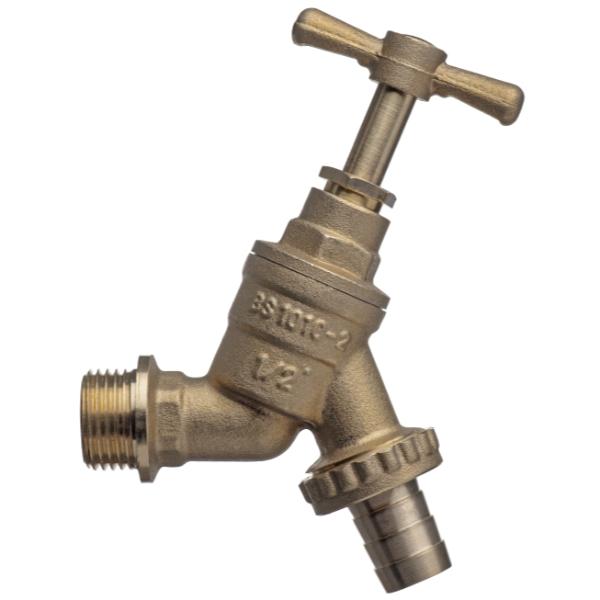 Easi Plumb 1/2&quot; Brass Hose Union Bibtap
