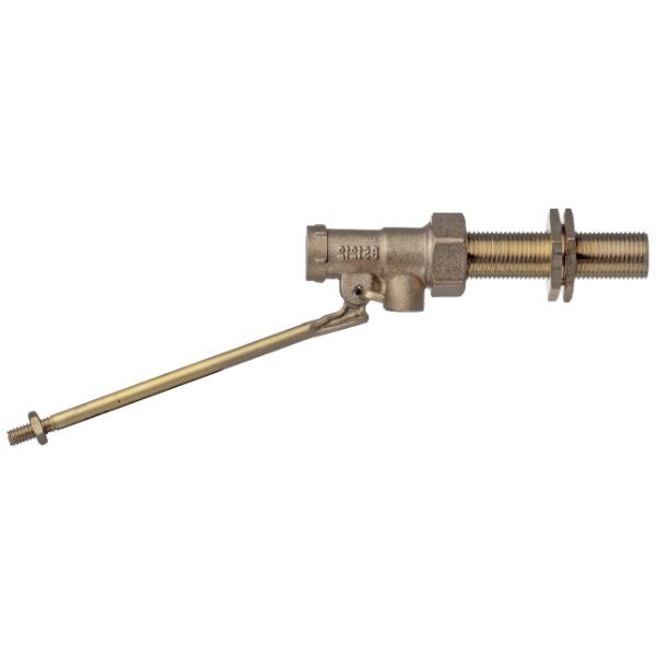 Easi Plumb 1/2" H.P Brass Float Valve - 1 1/4" Tail 8"